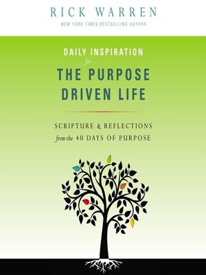 cover image of Daily Inspiration for the Purpose Driven Life